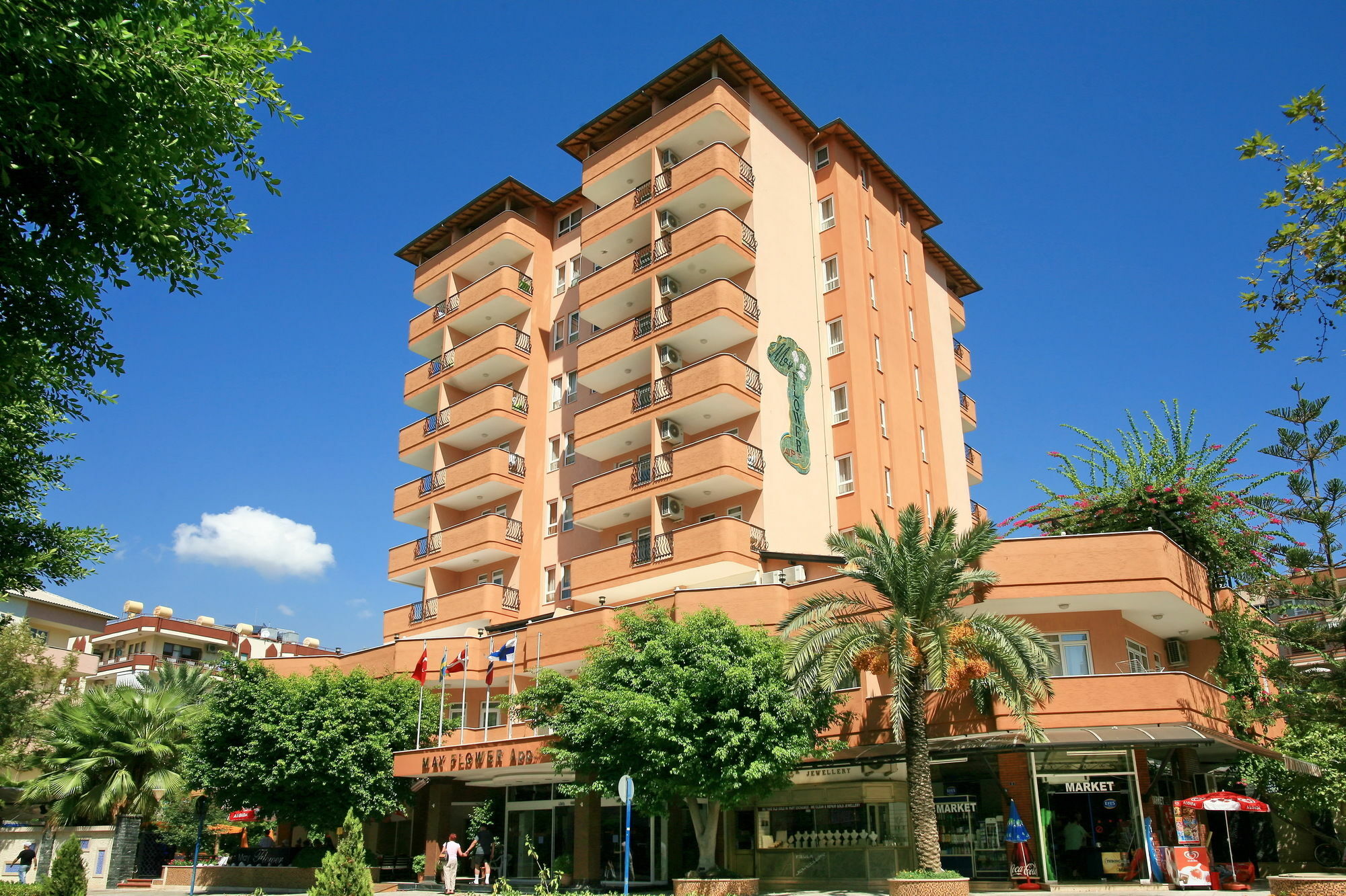 May Flower Apart Hotel Alanya Exterior photo